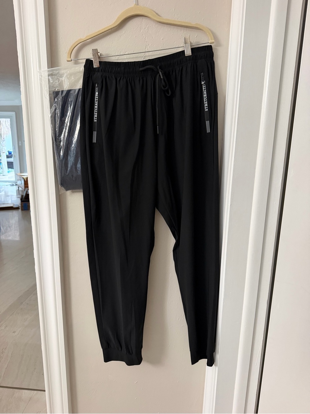 Two pairs of ladies Black Athletic Pants